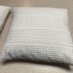 Cupcakes & Cashmere Cream Textured Pillow …..set of 2